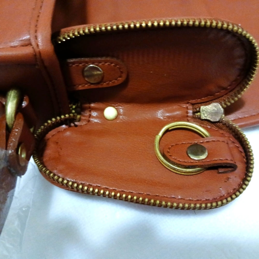 Fashion Tan Crossbody/ Purse NWT #2 - Picture 7 of 10